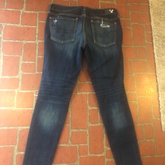 American Eagle destroyed jegging - Picture 2 of 4
